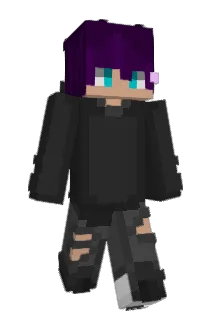 LotusElektro Minecraft avatar full body