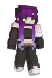LouLilac Minecraft avatar full body