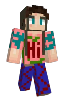 Louhou Minecraft avatar full body