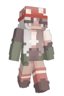 Louloupee Minecraft avatar full body