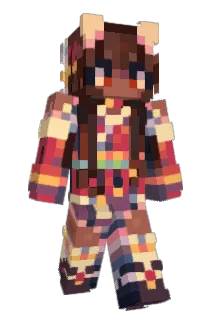 Loulovte Minecraft avatar full body