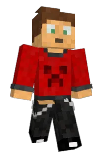 Loumoss Minecraft avatar full body