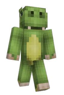 Loupatate Minecraft avatar full body