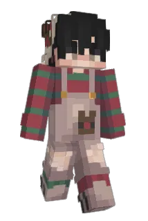 Loupgameuse Minecraft avatar full body