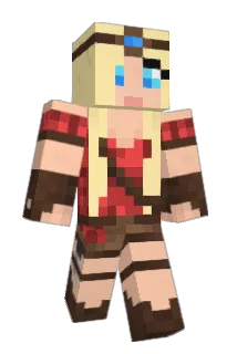 LoveHalie Minecraft avatar full body