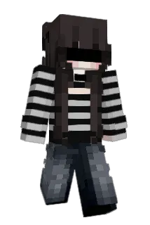 LoveTOF Minecraft avatar full body