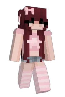 LoveVera Minecraft avatar full body