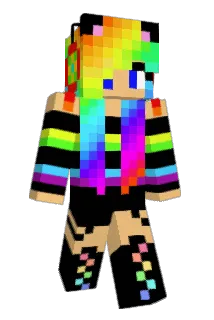 LovelyGirlvs Minecraft avatar full body