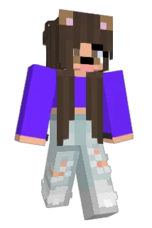 Loveplayer Minecraft avatar full body