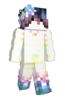 Lovewatching Minecraft avatar full body