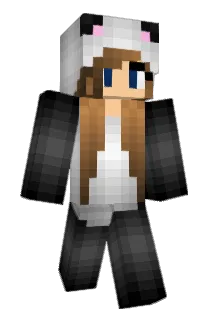 LovlyGirl Minecraft avatar full body