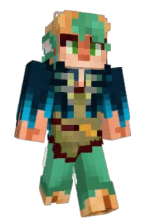 LowReso1ution Minecraft avatar full body