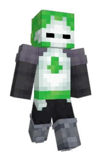 LowSol Minecraft avatar full body