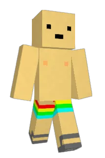 Lowestoft Minecraft avatar full body