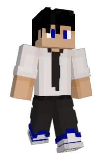 Lowfender Minecraft avatar full body