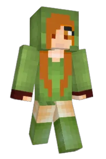 LozK Minecraft avatar full body