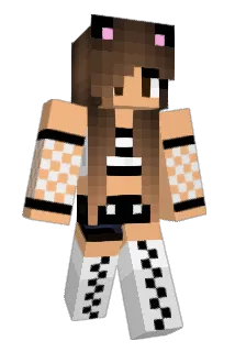 Luanaaraujo Minecraft avatar full body