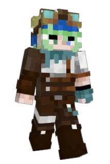 Luanious Minecraft avatar full body