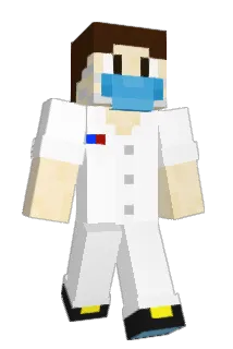 LucGun Minecraft avatar full body