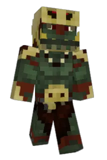 LuckieNBad Minecraft avatar full body