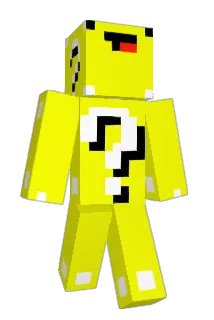 LuckieYT Minecraft avatar full body