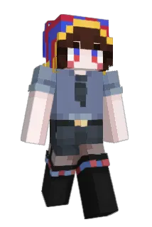 LuckiiPop Minecraft avatar full body