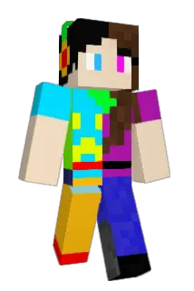 Luckme Minecraft avatar full body