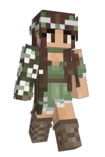 LuckuAna Minecraft avatar full body