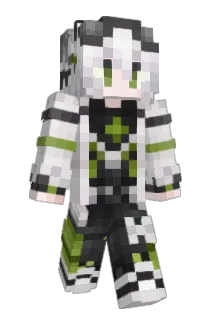 Lucky454giant Minecraft avatar full body