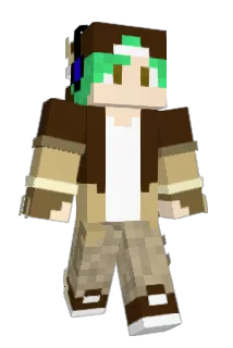 LuckyMonkey0505 Minecraft avatar full body
