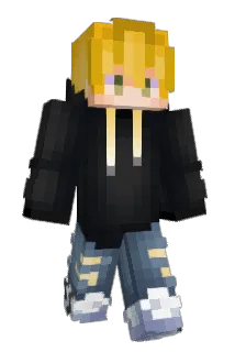 LuckyMythic Minecraft avatar full body