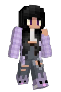 LuckyPocky Minecraft avatar full body