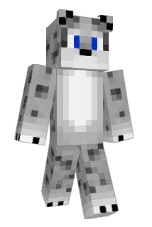 LuckySnowLeopard Minecraft avatar full body