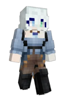 Lucky_Axolotl Minecraft avatar full body