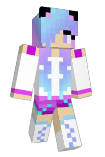 Luckypoppy Minecraft avatar full body