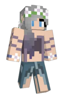 LuffyGirl Minecraft avatar full body