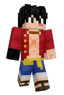 Luffyt4ro Minecraft avatar full body