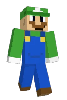 LuigiMafia Minecraft avatar full body