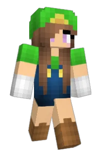 Luigi_Cart Minecraft avatar full body