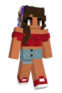 Luisaxfer Minecraft avatar full body