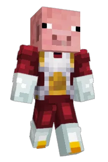 LukeHanma Minecraft avatar full body