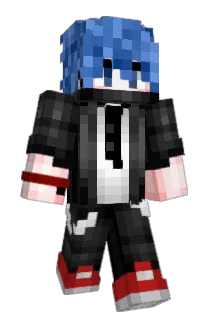 LukeyShark Minecraft avatar full body