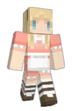 LukyGirl Minecraft avatar full body