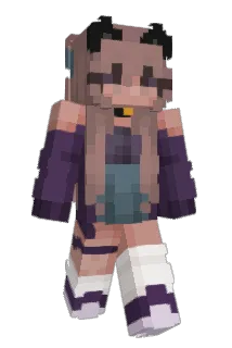 LulaBellX Minecraft avatar full body
