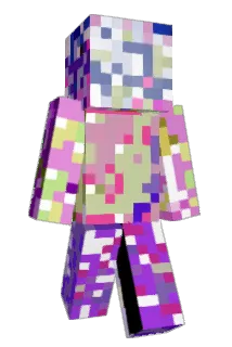 Lulluking Minecraft avatar full body