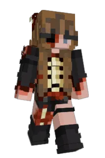Lulu_sama Minecraft avatar full body