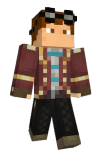 Lulzcritic Minecraft avatar full body