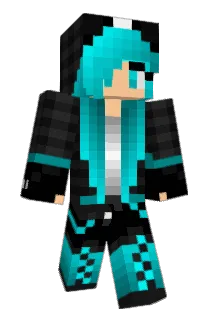 LumiMilu Minecraft avatar full body
