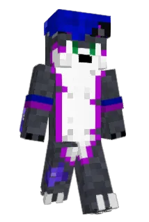 LumiWusky Minecraft avatar full body
