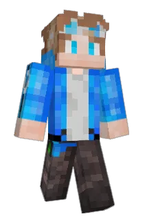 LuminAzer Minecraft avatar full body